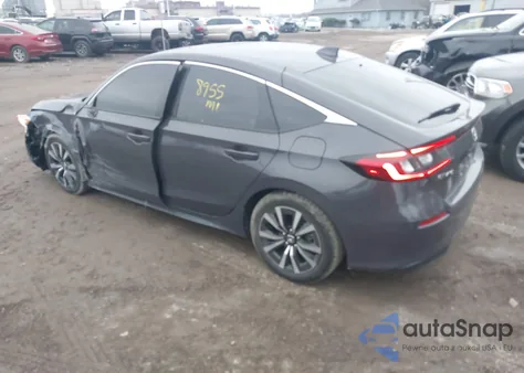 2024 Honda Civic Ex-L from USA, damaged, VIN 19XFL1H7XRE017918